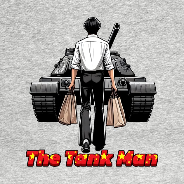 Tank Man by Rawlifegraphic